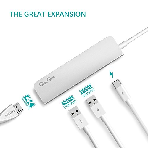 Bqeel Hub USB 2 porte USB 3.0+ 1 uscita HMDI+ 1