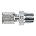 Brennan C2404-06-04-SS Stainless Steel Flareless Bite Tube Fitting, Adapter, 3/8" Tube OD x 1/4" Tube OD