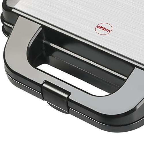 Waffeleisen ELDOM WA100S, Power 1000W Für Zwei Große Waffeln – Bild 5