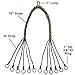 DynoGoods Game Carrier, 12 Drops, Slip Ring - Bird Tote for Waterfowl, Duck, Geese, and Other Wild Game, Paracord