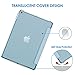 JETech Case for iPad (9.7-Inch, 2018/2017 Model, 6th/5th Generation), Smart Cover Auto Wake/Sleep (Light Blue)