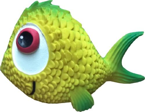 Lanco – Juguete para Mascotas, Pez Pequeño, 100% Caucho Natural, hecho a mano