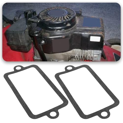 Image of 4 Pieces Engine Valve Cover Breather Gasket Compatible with Tecumseh 2.5-5 HP Horizontal Engines, Part 27234 27234A, Black