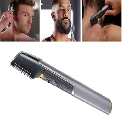 Cortapelos inalámbrico retráctil Brrnoo para evitar tirones al recortar la barba en casa 7