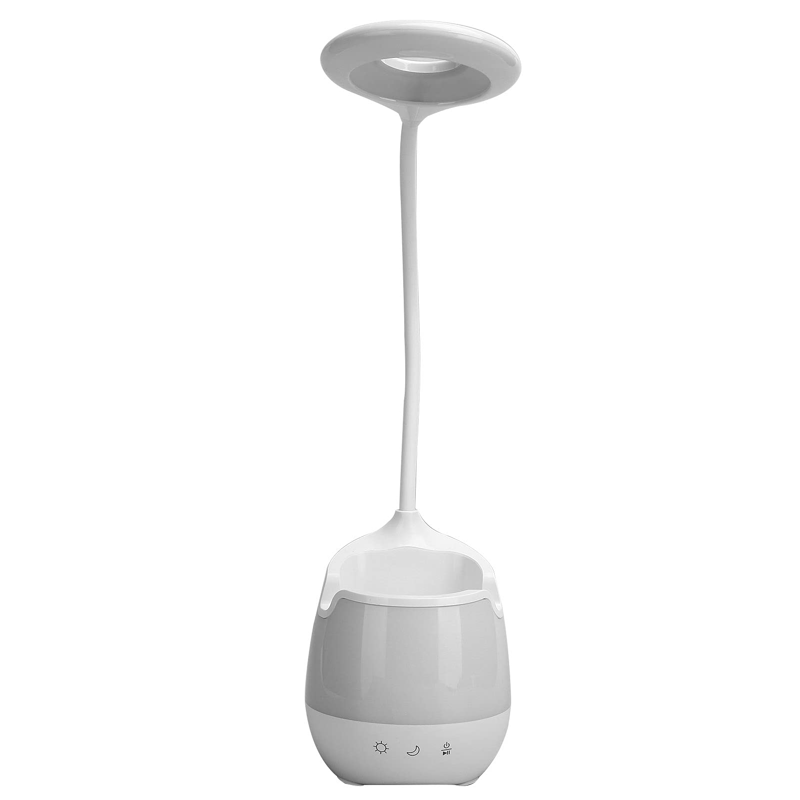 Lampada da Scrivania LED con Controllo Touch, Altoparlante e Luce