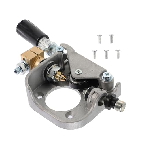 FUNOMOCYA 1Pc Wire Feeder Bracket Assembly for Electromechanical Machines Aluminum Plate for Single Drive Professional Wire Feeder Tools Silver