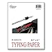 iScholar Typing Paper, 50 Sheets, 8.5 x 11 Inches, White (55050)