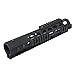 GVN Polymer 5, 7, 9, 11 Slots Mloks Rail Section Fits Mloks System (Black)