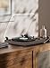 Belt-Drive Bluetooth Turntable with Magnetic Cartridge, Bluetooth 5.3, Built-in Phono Preamp, RCA Output, 33/45 RPM Vinyl Record Player, Vintage Wood Grain Design & Anti-Vibration Feet