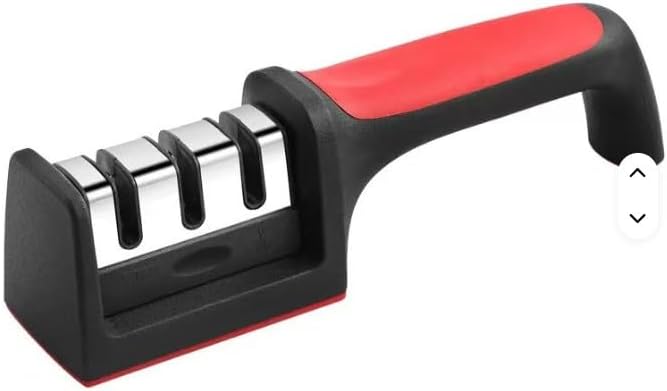 Knife Sharpener 3 way, Tungsten and Ceramic