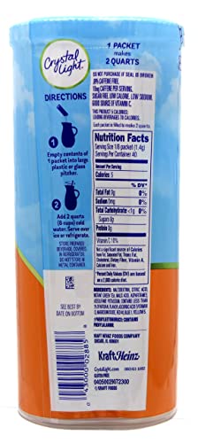 Crystal Light Peach Mango Green Tea Drink Mix, 10-Quart Canister (Pack Of 3) #TOP1