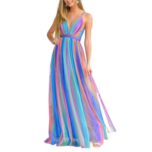 Robe d'été femme longue de soirée en mousseline de soie premium