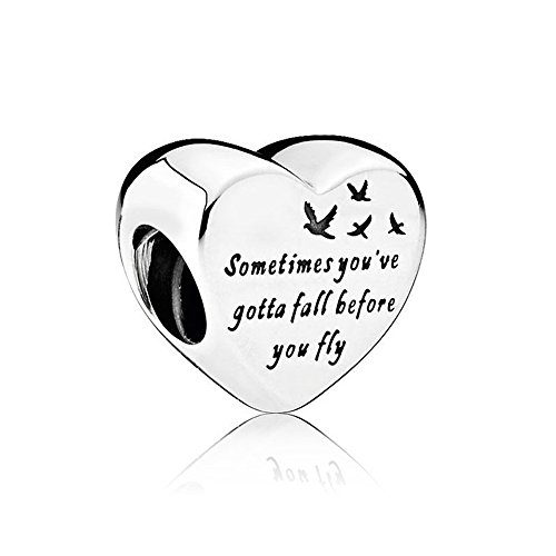 PANDOCCI Si adatta Pandora bracciale e collana Cuore di libertà Beads argento originale 925 fascini argento gioielli fai da te