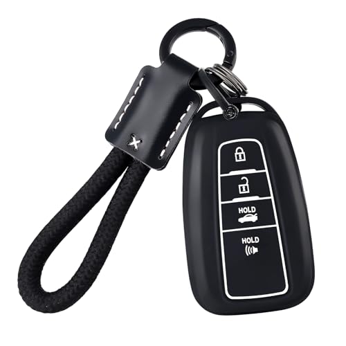 Étui de clé Toyota haut de gamme en TPU imprimé pour Camry Prius Highlander