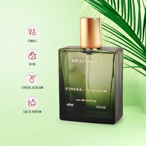 Image of Red Tape Etneral Blossom Eau De Parfum for Women 50ML | Long-Lasting Luxury Perfume | Fragrance Spray | Premium Scented Gift for Her