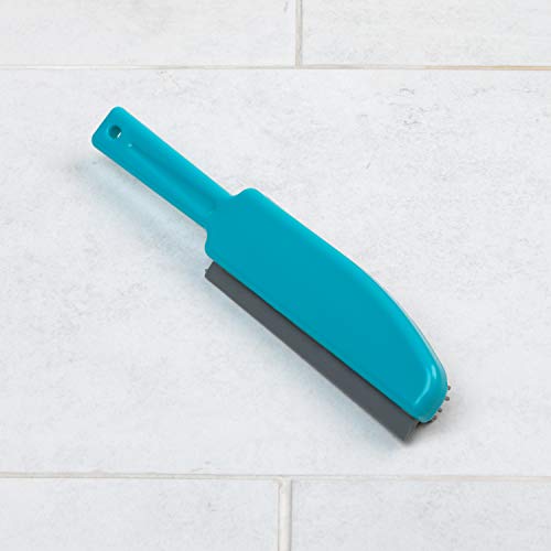 Beldray La071590Eu Plus+ Tpr Upholstery Brush | Rubber Bristles Capture Dust And Dirt | Ideal For Homes With Pets | Turquoise/Grey, 25 X 5 X 3 Cm #TOP5