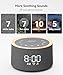 Dreamegg D1+ Sound Machine & Alarm Clock - Sound Machine for Sleep, White Noise Machine with 29 Soothing Sounds, Night Light, 0-100% Dimmable, White Noise Alarm Clock for Bedrooms Adults Baby, Black