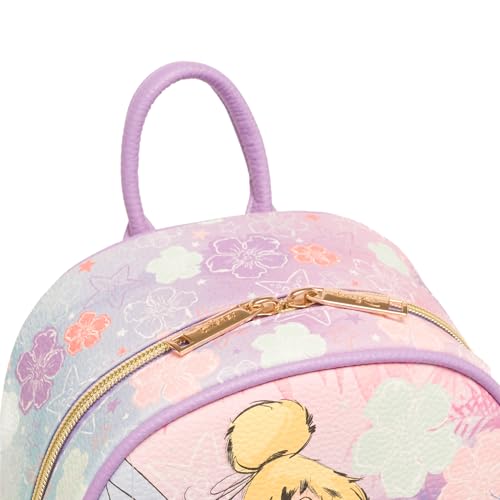 Image of Wondapop Disney Tinker Bell Never Grow Up 11 inch Vegan Leather Mini Backpack