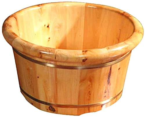Spa de pies de madera con efecto masaje 26cm alto