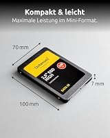 Intenso Interne 2,5" SSD SATA III High, 120 GB, 520 MB/Sekunden, Schwarz – Ansicht 8