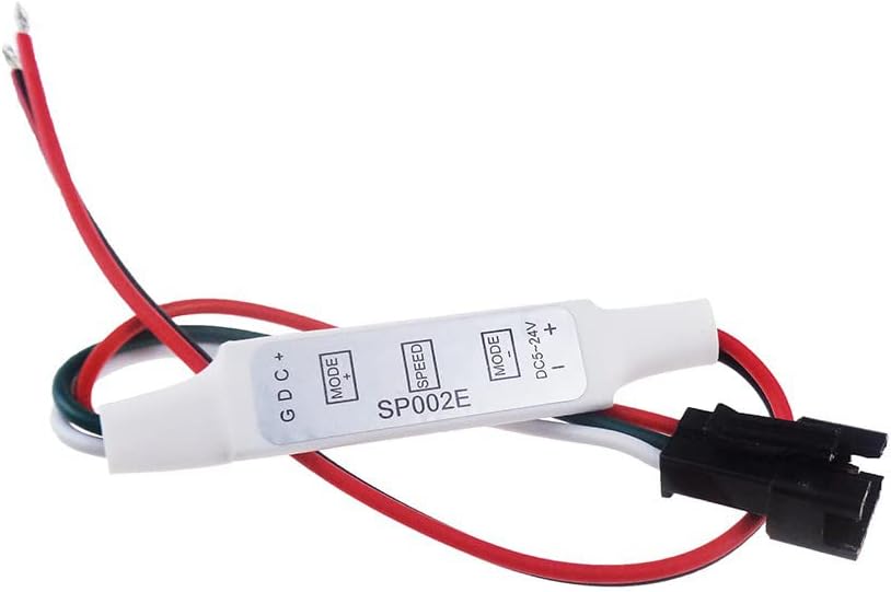 241 LEDs 9 Rings WS2812B 5050 RGB LED Ring Lamp Light Individually Addressable Full Dream Color DC5V Black PCB with Mini Controller