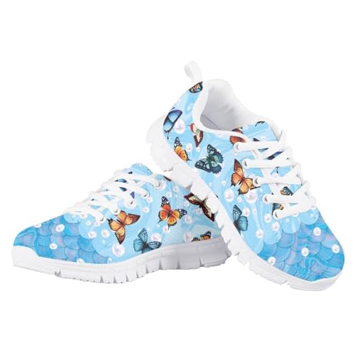 Girls Shoes Tennis Athletic Lightweight Shoes Kids Running Sneakers for Little/Big Kids