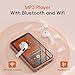 HiBy R1 HiFi MP3 Player with Bluetooth 5.1 Hi-Res Audio Certified DSD 256 Native Tidal Qobuz Player MSEB Tuning 3”Touchscreen 32GB+ Yves Earphones