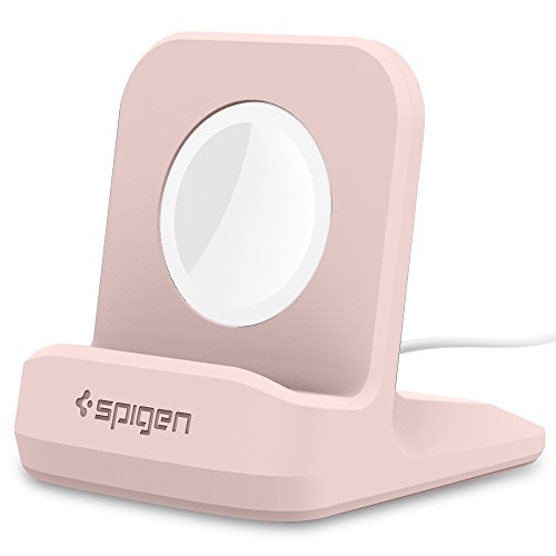 Image of Spigen Night Stand Dock Designed for All Apple Watch Series - Pink Sand