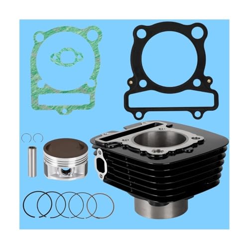 Kit piston cylindre moto avec segments haute étanchéité pour quad Warrior 350