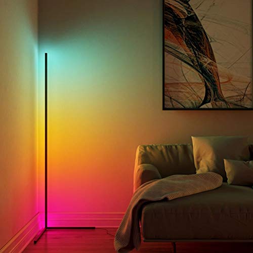 TBOYUAN-RGB-Floor-Lamp-Corner-Floor-Lamp-with-Remote-Control-RGB-Colour-Changing-Standing-Lights-Nordic-Minimalist-Living-Room-Floor-Lamp-Standing-Light-for-Living-Room-Decor-RGB