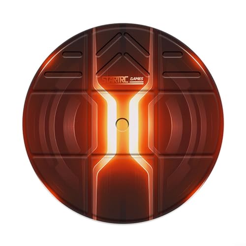 Withtalentto PU antideslizante VR Game Mat, estera plegable de la realidad virtual con colores vibrantes compatible con gafas VR y juegos circundantes (negro)