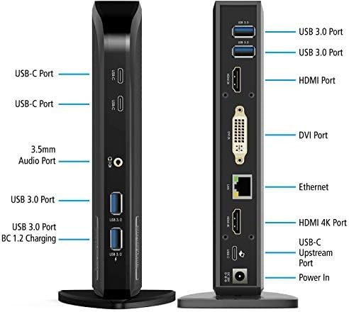 Docking Station Diamond Multimedia Triple Display Thunderbolt USB-C HDMI DVI miniatura 5