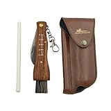 Couteau à champignons avec brosse, aiguiseur et pochette Acropolis |...