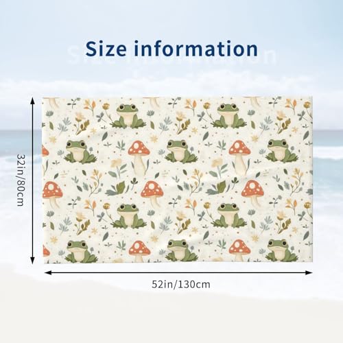 Serviette de plage à séchage rapide absorbante et serviette de douche en microfibre - 3