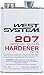 West System 105B Epoxy Resin (126.6 fl oz) Bundle with 207SB Special Clear Epoxy Hardener (42.2 fl oz) and 300 Mini Pumps Epoxy Metering 3-Pack Pump Set (3 Items)