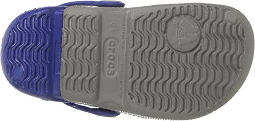 Image of Crocs Crocband Electro Kids, smoke /cerulean blue, 4 M US Toddler