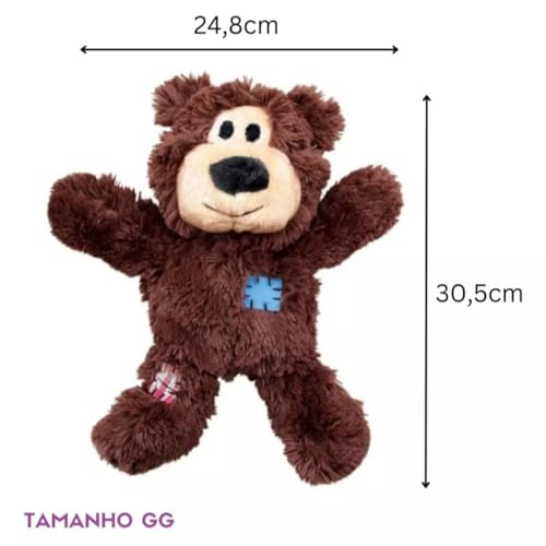 BRINQUEDO KONG WILD KNOTS BEAR EXTRA GRANDE
