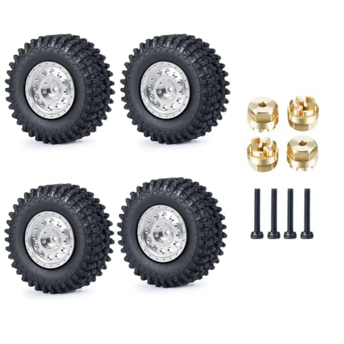 For Kyosho For Miniz 4x4 For Wrangler For Rubicon 1/24 4�� ���^���z�C�[������ + �S���^�C�� + �^�J�A�_�v�^�[ RC�J�[�g���b�N�p�[�c RC���f���p�[�c(Sizeb)