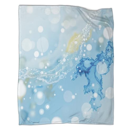 Couverture anti-bouloche wave 3D en literie microfibre