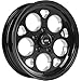 JEGS SSR Mag Wheel 15� x 4� | 5 x 4.75� Wheel Bolt Pattern Spacing | 1.75� Backspacing | Gloss Black Powder Coat | 3.27� Center Bore | Includes Center Cap