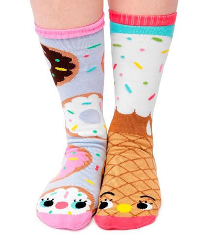 Pals Donut and Ice Cream Mismatched Socks, Taste...