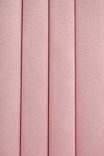 Image of Premium Blackout Solid Curtain for Home 100% Opaque Curtains for Long Door 8 Feet,Pack of 1,Baby Pink