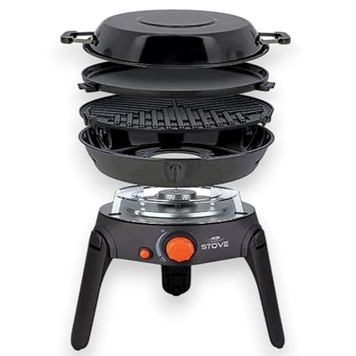 NGT Dynamic Gas Stove Cooking System Station Portable BBQ Camping Carp Fishing - Image 3