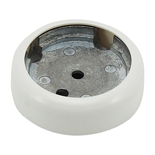 WAKI ぬくもり手すり NLT エンドベース Φ32 35mm 白 NLT08W