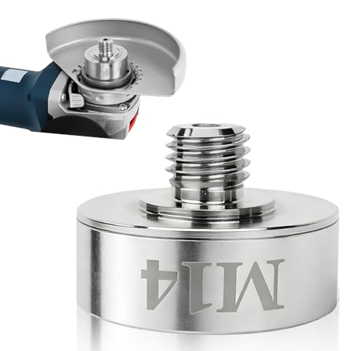 Adaptador X-LOCK a rosca M14: adaptador X-Lock de 45 mm con contratuerca, adaptador X-Lock M14 para amoladoras angulares, brocas de diamante, cuchillas de corte para amoladoras angulares
