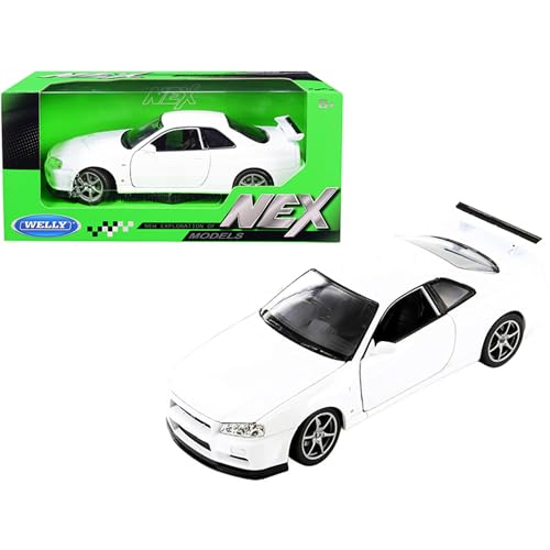 Welly Nissan Skyline GT-R R34 1/24 Blanco