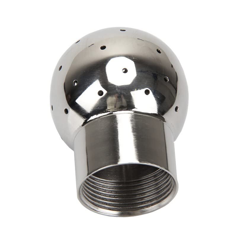 Stainless Steel 304 Fixed CIP Cleaning Head Female Connection With 360 Degree Spray - ( Thread Specification: DN25 )