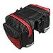 AXXMD Alforjas Bicicleta Bolsa de MTB Bicicleta de montaña Lateral Doble Parrilla de Bolsa Posterior del Sello del Tronco Bolsas Bicicletas Accesorios Bolsas for Mujeres de los Hombres