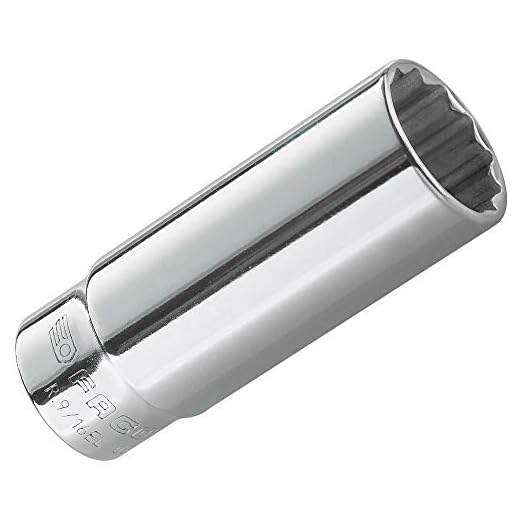 FACOM 1/4 Zoll Steckschlüssel, 12 Kant, lang, 7/32, 1 Stück, R.7/32EL