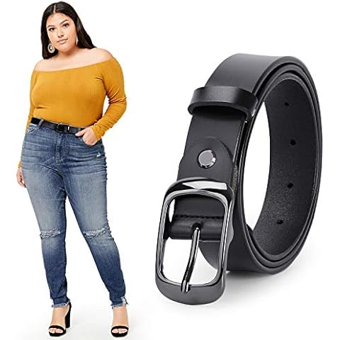 JASGOOD Women's Plus Size Leather Belt Cover